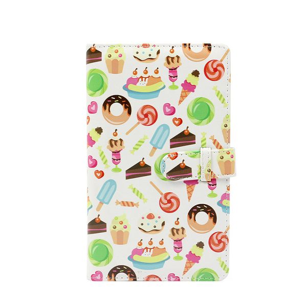 1 шт 96 карманы cactus flamingo кожа pu instant photo album picture case 3-дюймовый мини-фильм фотоальбом
